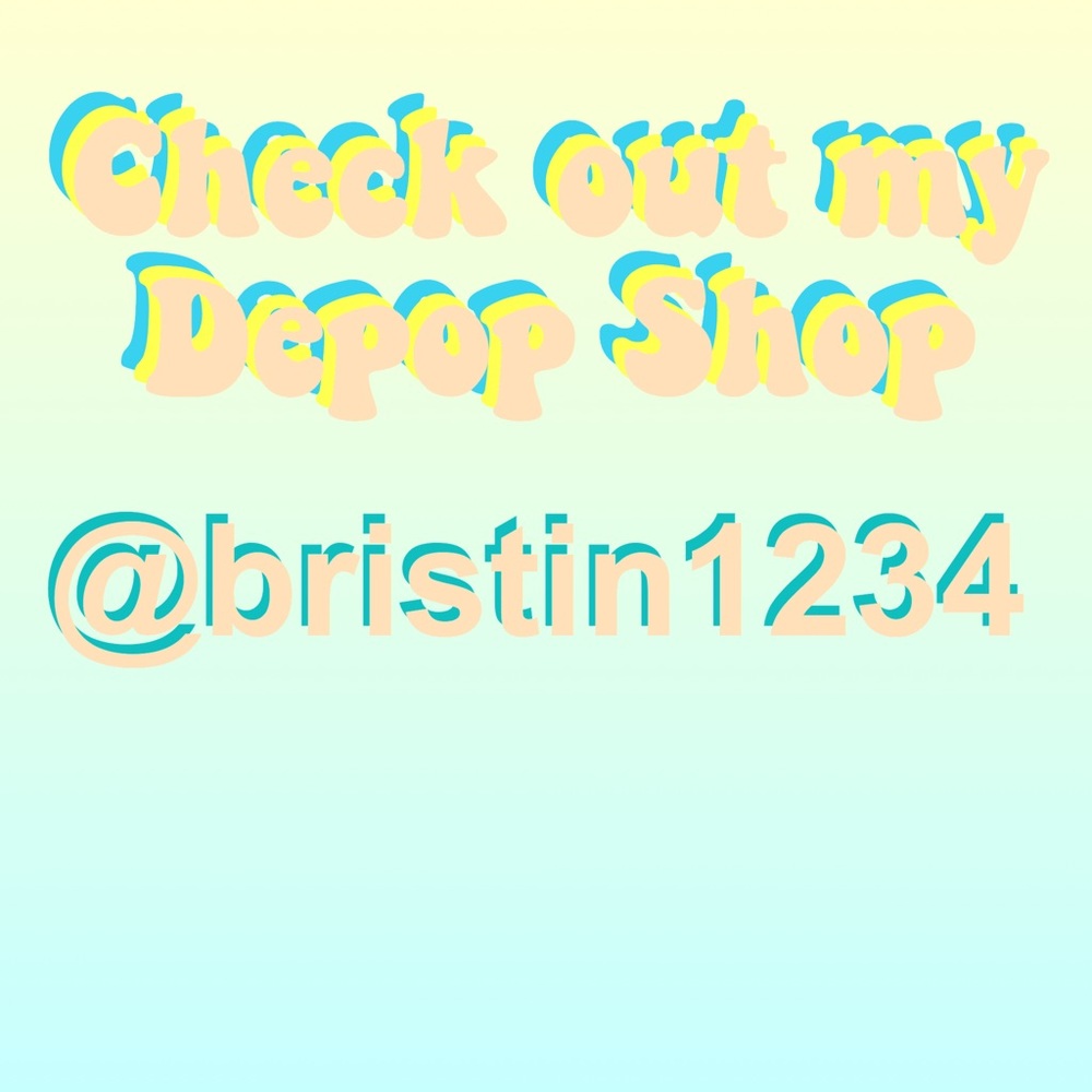 CHECK OUT MY DEPOP SHOP!